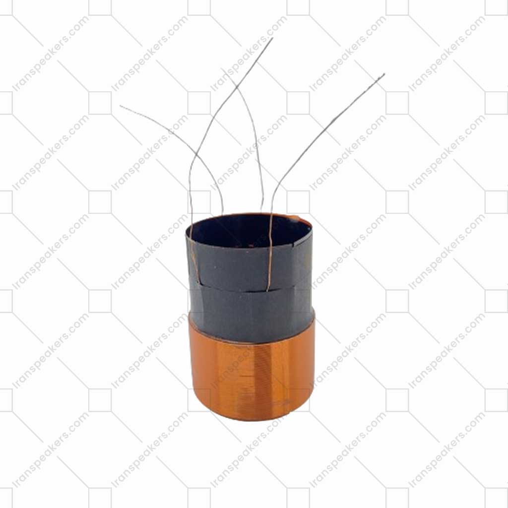 سیم پیچ ساب ووفر 2 کویل 4 دور 48.5 mm کپتون