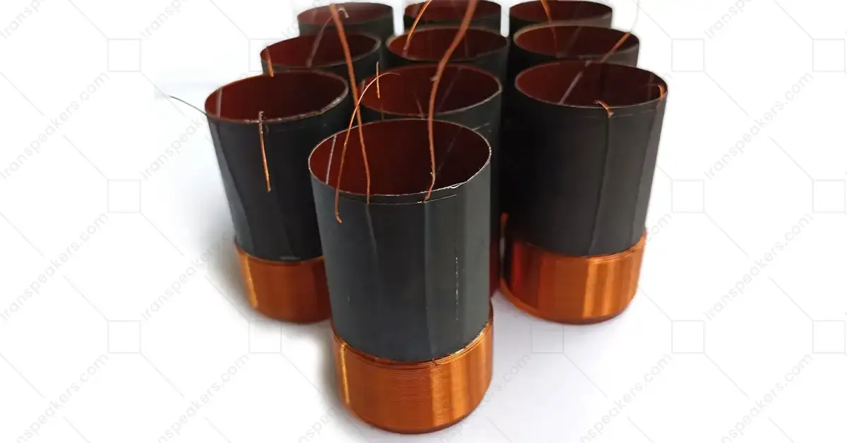 سیم پیچ ساب 50.5 میلی‌متر چهاردور 2 کویل