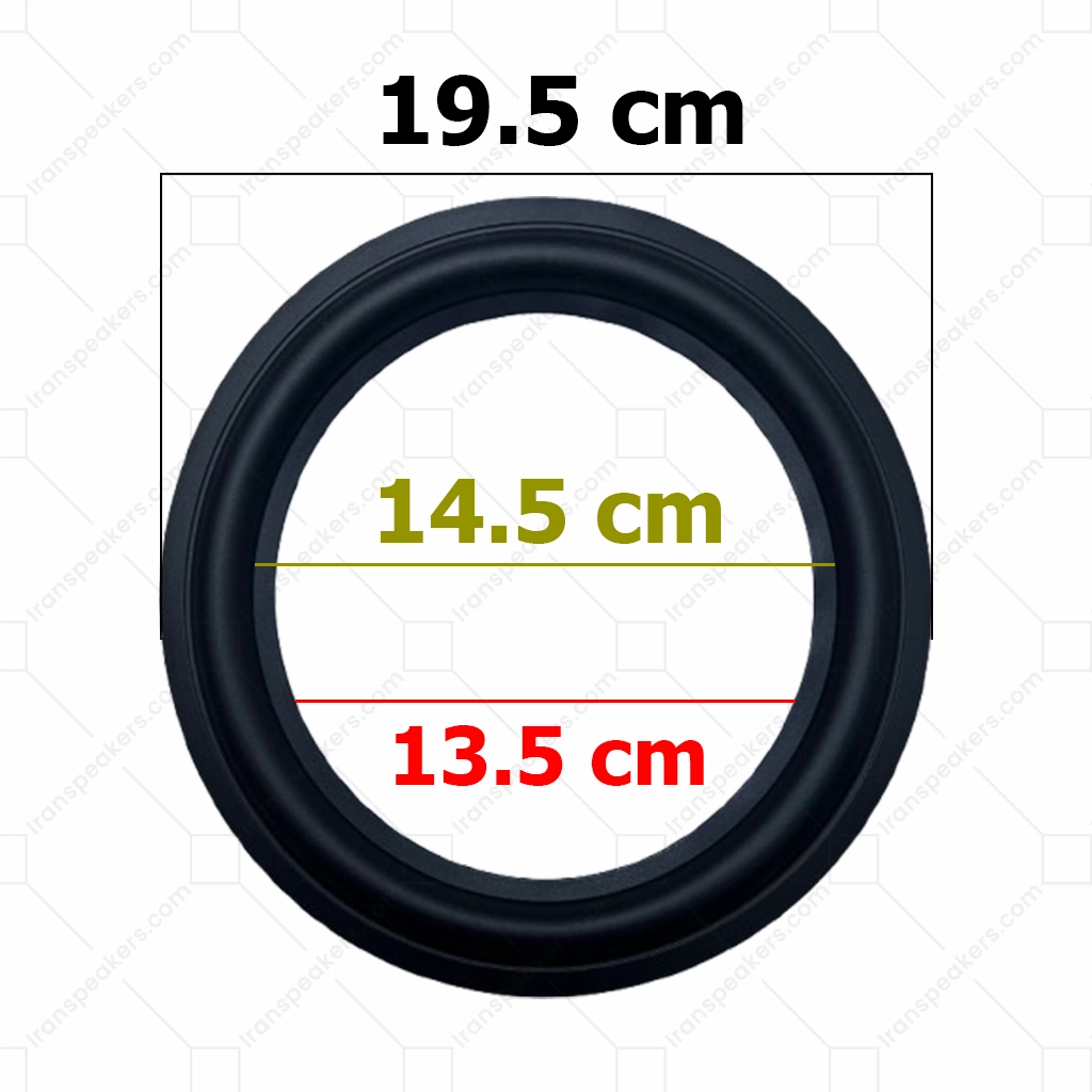 فوم (سوراند) 8 اینج قطر صفحه 14.5
