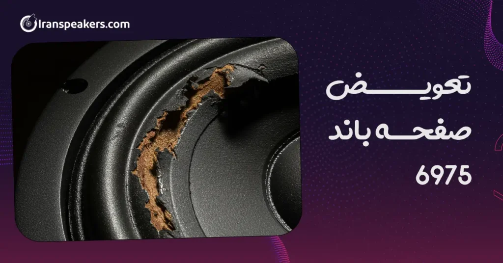 تعویض صفحه باند 6975